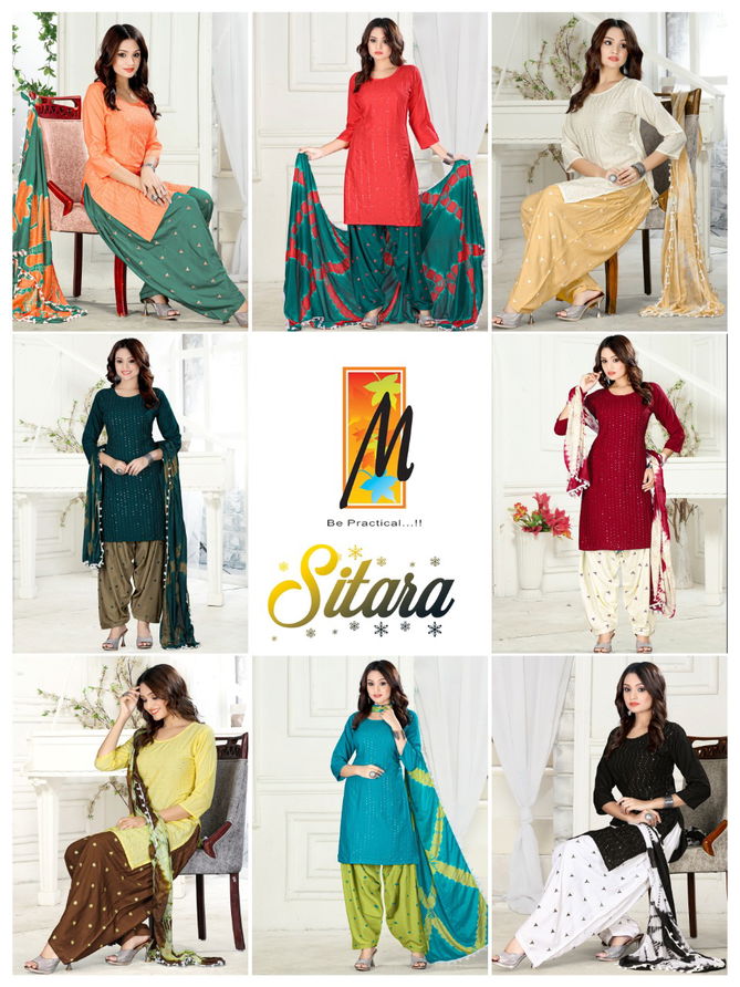 Master Sitara 1001 Regular Wear Wholesale Readymade Cotton Printed Dress
